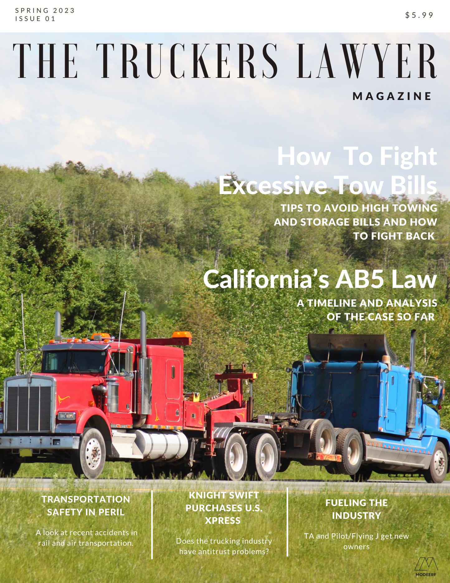 The Truckers Lawyer Magazine (First Edition) Print